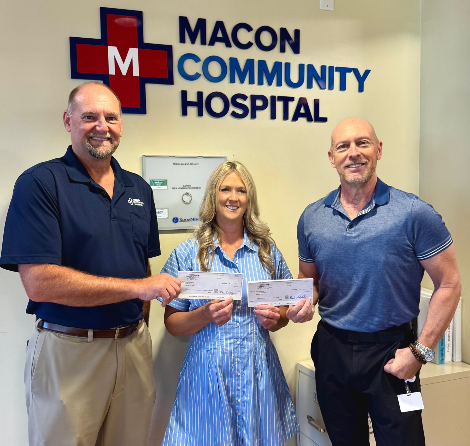 Workforce staff with the Macon Community Hospital team